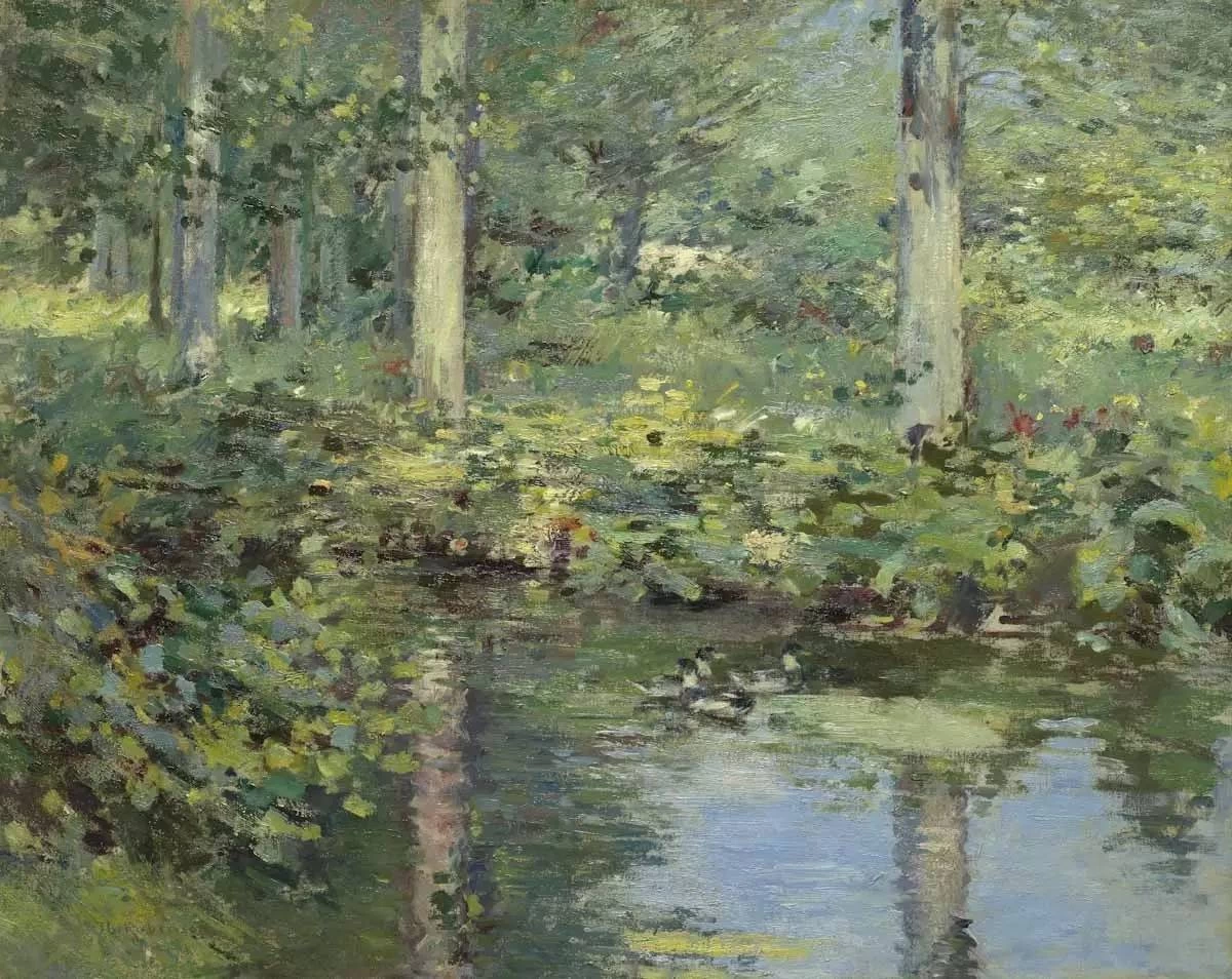 Lo stagno delle anatre - Museo Nelson, Kansas City